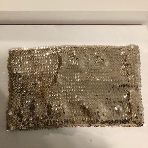 Sparkle gold tube top